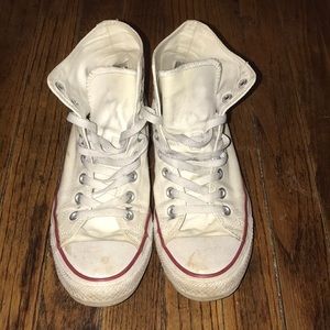 White high top converse
